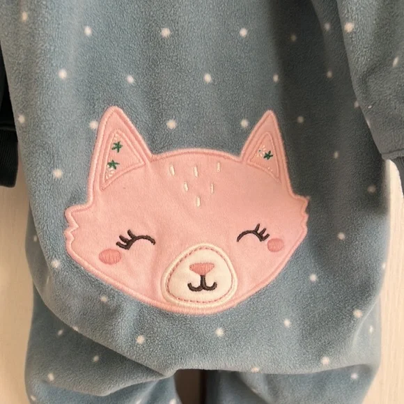 Carters girl onesies PJ 24 months - Picture 5 of 8